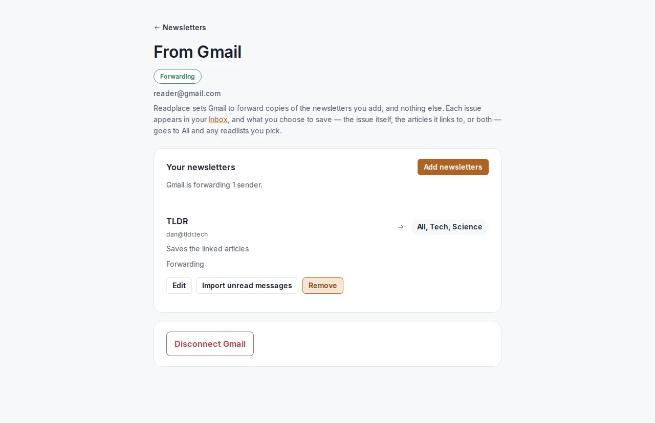 From Gmail